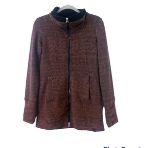Tonia Debellis size Small full zip jacket.  Canadian Designer